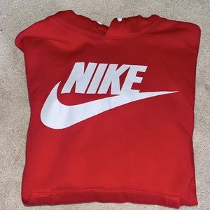 Red Nike Hoodie